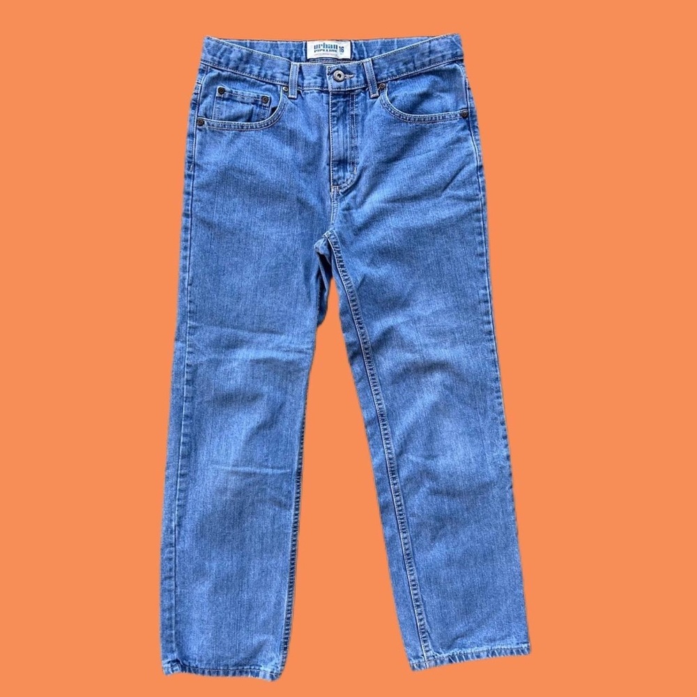 Urban Pipeline Blue jeans 16Regular in good condition.